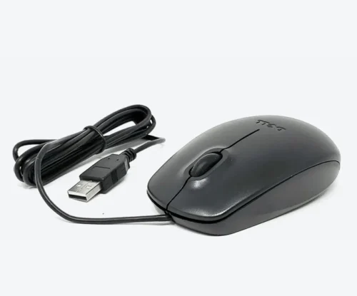 dellMouse2 Dell MS116 USB Wired Optical Mouse – Reliable Plug-and-Play Desktop Mouse