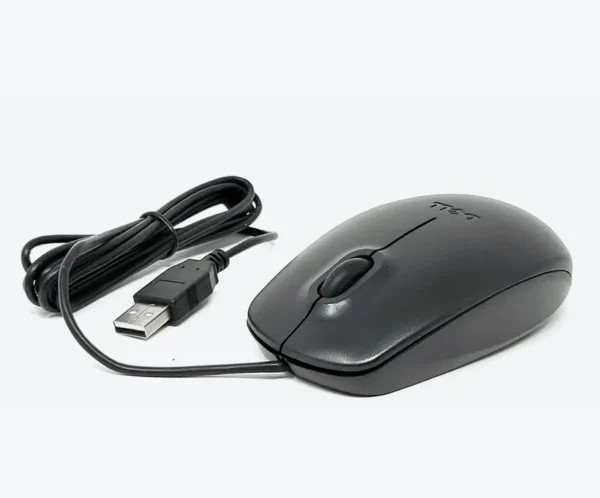 Dell MS116 USB Wired Optical Mouse – Reliable Plug-and-Play Desktop Mouse